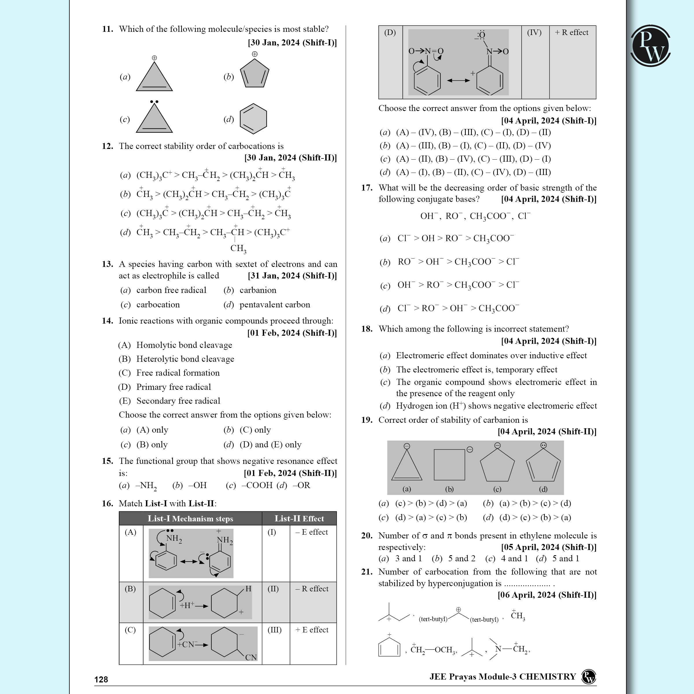 Prayas For JEE Main & Advanced Droppers Chemistry Modules with Solutions Combo Set of 8 Books (2025 Edition)