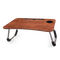 Study Table Bed Table Premium Laptop Table/and Portable Plastic/Writing Desk for Office/Home/School (Wooden))