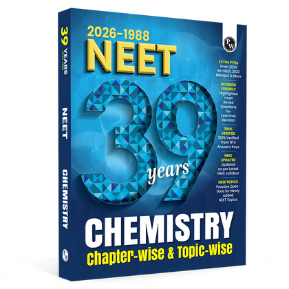 PW NEET PYQ 39 Years Chemistry For 2027 Exam | PYQ Deja Vu | Additional PYQs from Re-NEET and Other States | Chapterwise and Topicwise Solutions (2026-1988)