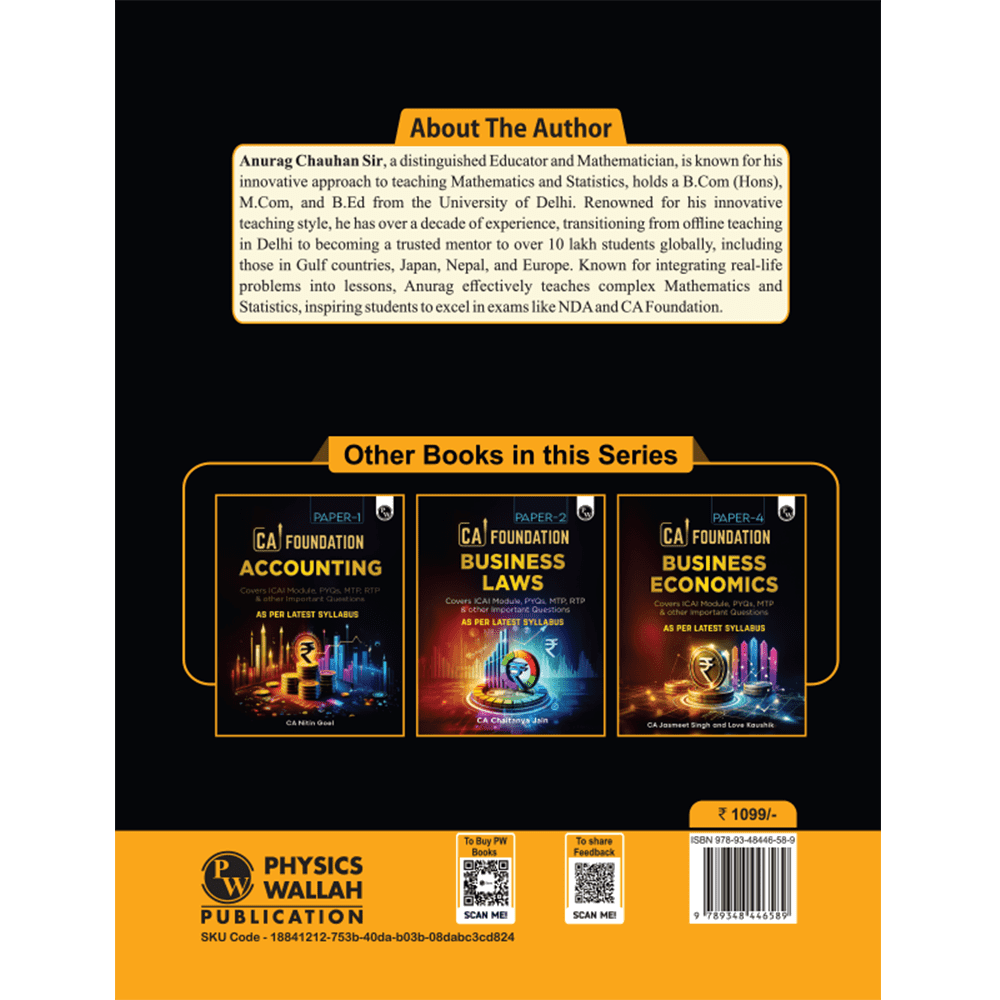 CA Foundation books 2025