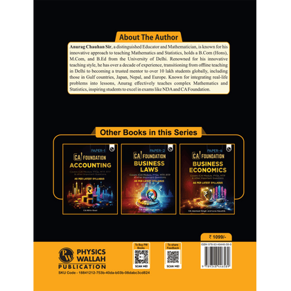 CA Foundation books 2025
