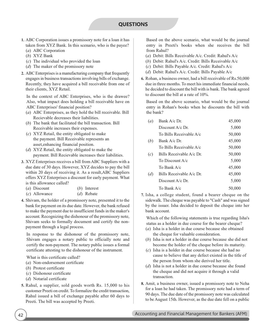JAIIB BANKER'S EDGE Comprehensive Guide to Accounting and Financial Management for Bankers For JAIIB Exam