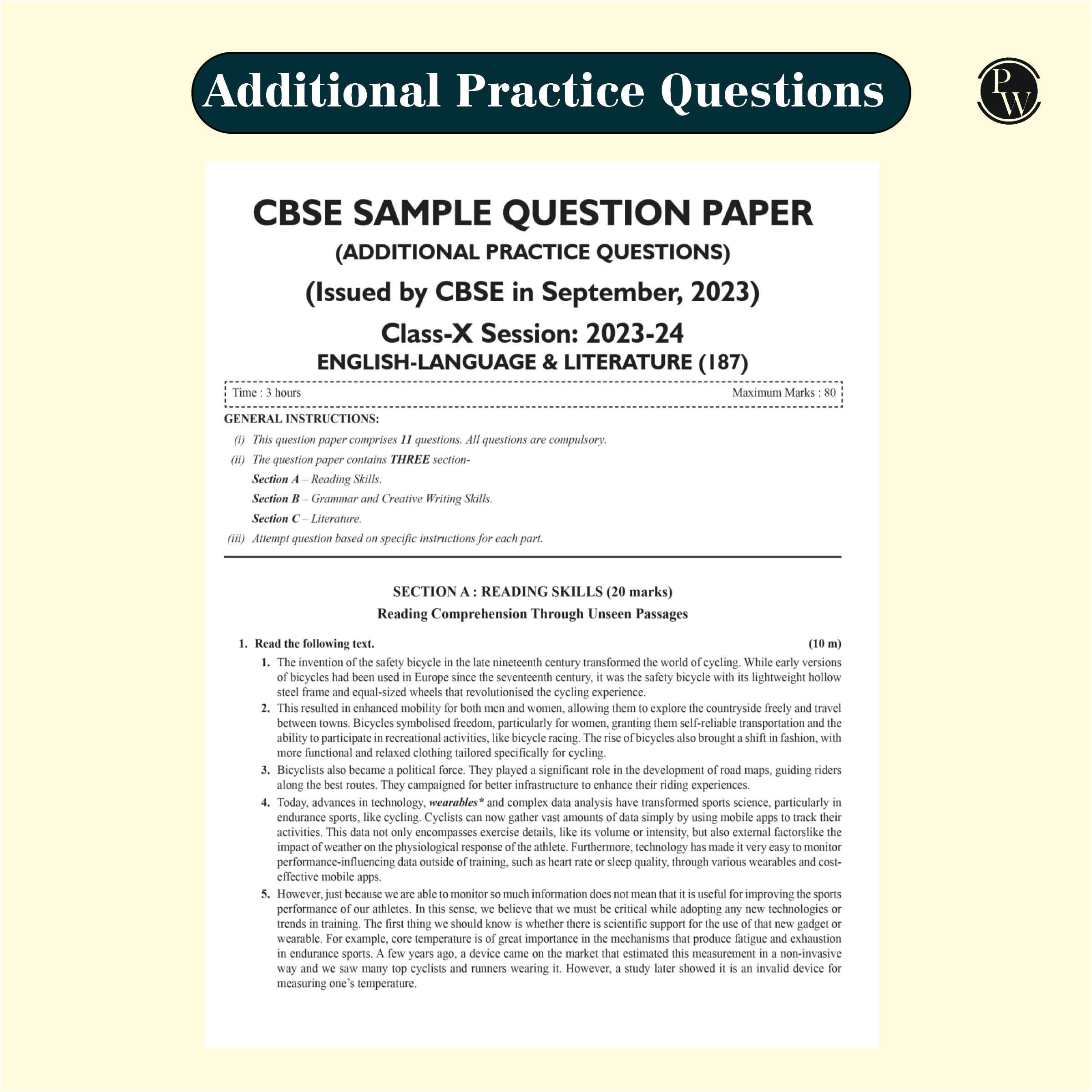 CBSE 15 Sample Question Papers Class 10 Science, Maths (Standard) and English Combo Set of 3 Books For 2025 Exam
