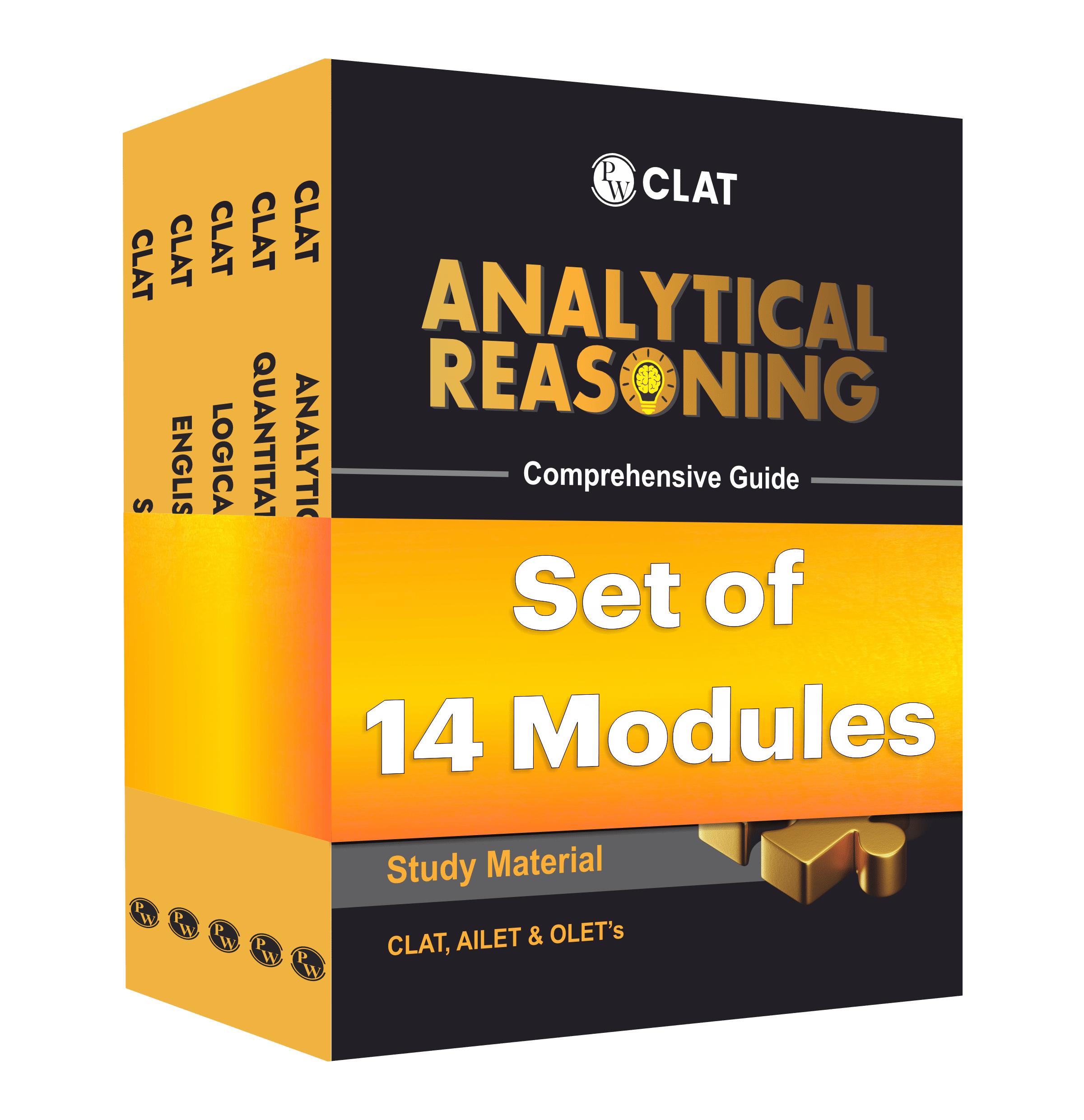 CLAT Complete Module Set of 14 For CLAT and OLETs Exam 2027 Latest Edition