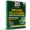 20 Yearwise IBPS RRB PO & Clerk Prelims & Mains Previous Years’ Solved Papers PYQ (2024-2020) For Exams 2025-26 | Officers Scale-l & Office Assistants | 10 Online Mock Tests