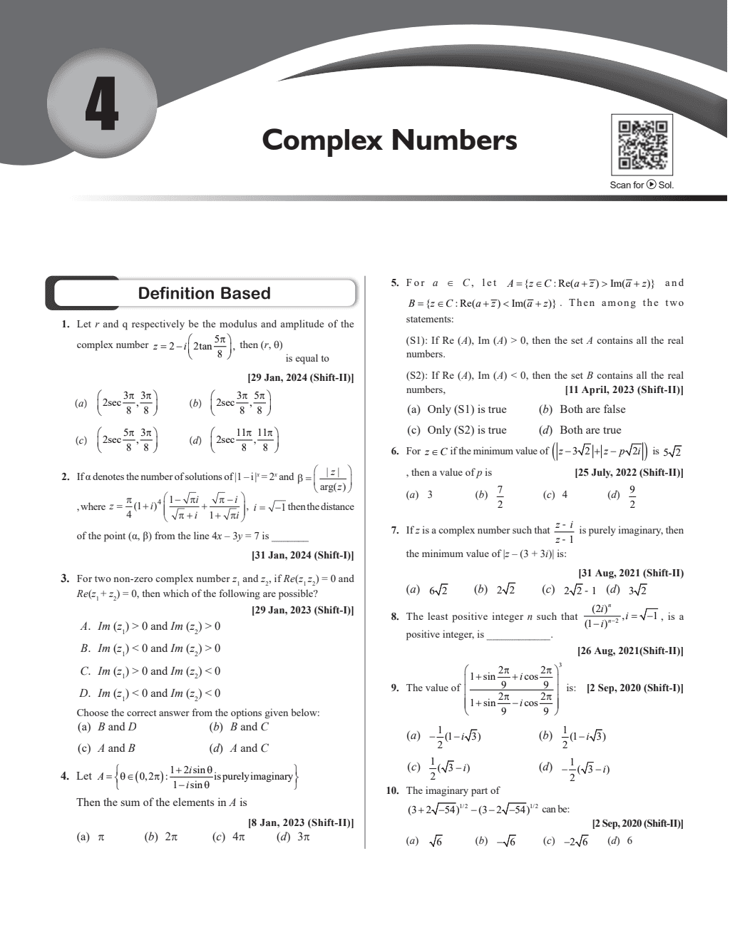 JEE 6 Years Book
