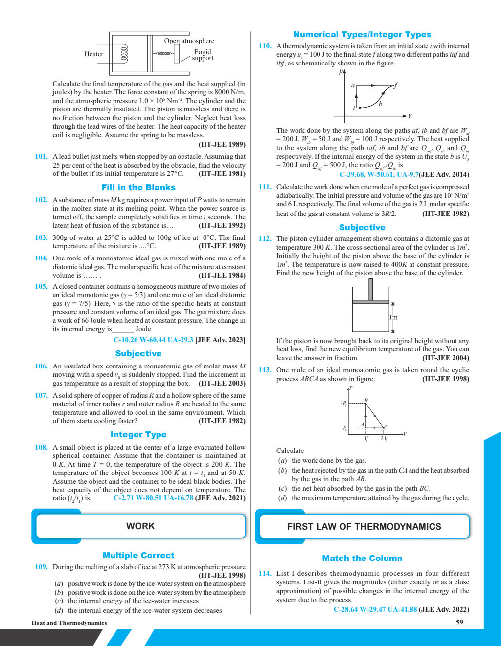 47 Years Physics Chapterwise and Topicwise Solved Papers PYQ of JEE Advanced 1978 to 2024