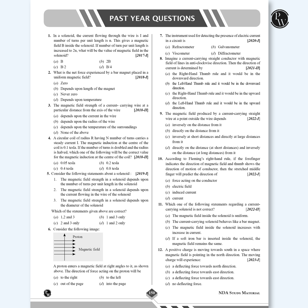 Shaurya NDA/NA General Ability Science Book with Latest 2025 Solved Paper | Physics, Chemistry, Biology For 2025-26 Exam