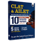 CLAT & AILET 10 Previous Years Solved Papers (2020-2024) Sectionwise and Chapterwise with 5 Mock Tests For 2025 Exam