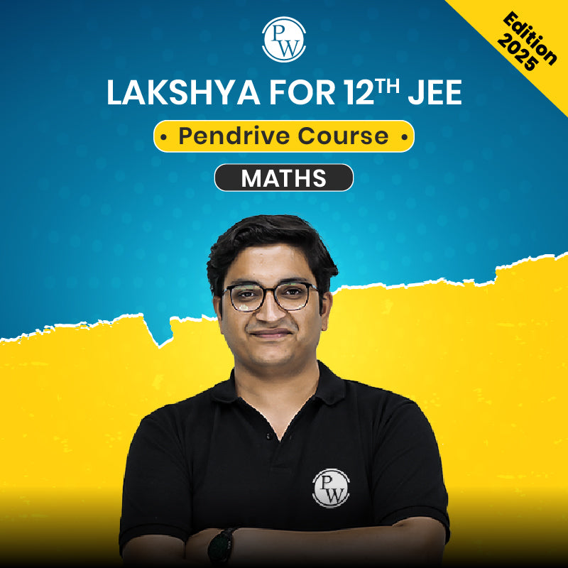 Lakshya JEE Math Pendrive Course for 12th (Edition 2025) | For Windows PC/Laptop Only