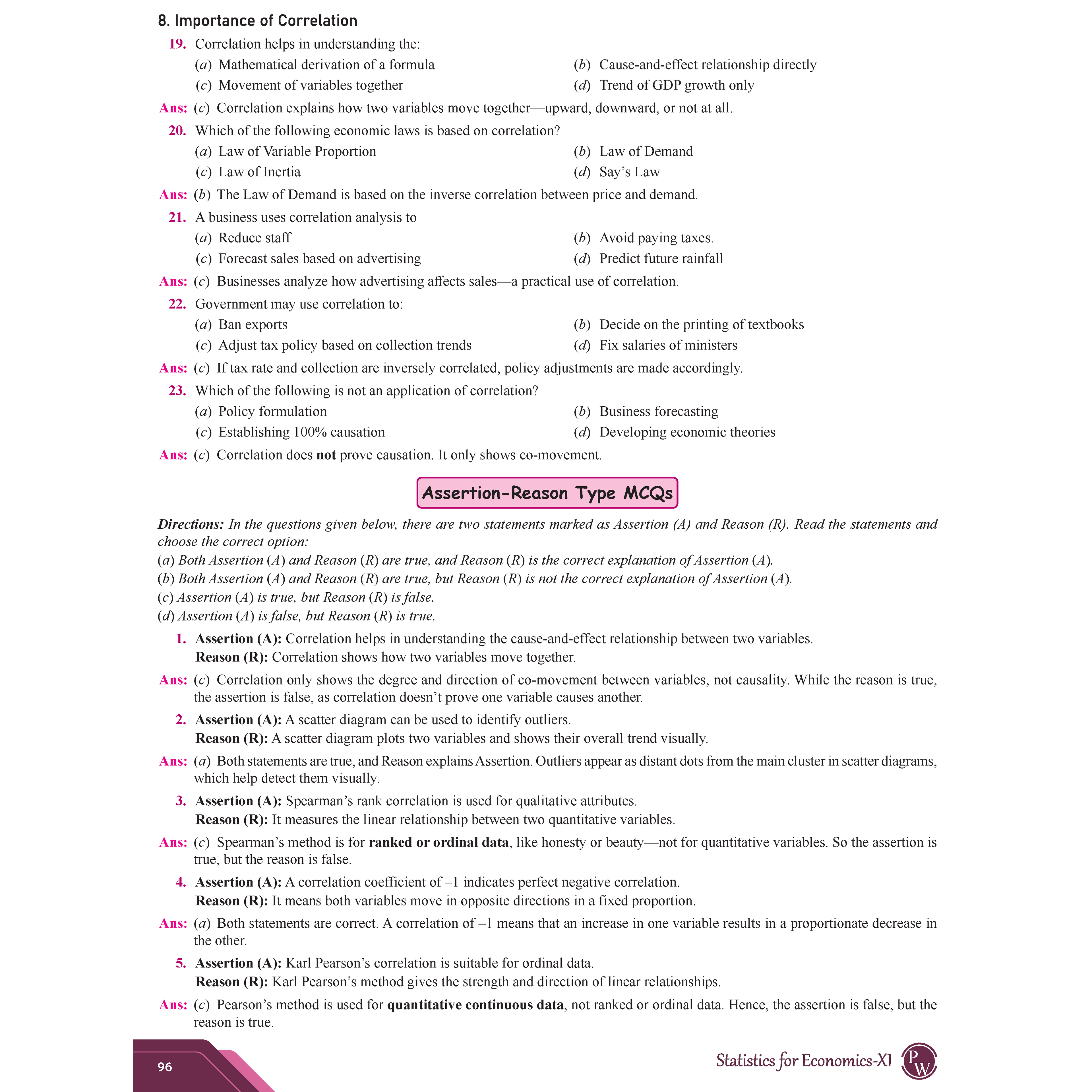 CBSE Question & Concept Bank (QCB) Class 11 Statistics for Economics Chapter-wise and Topic-wise Solved Questions For 2026 Exams with Competency Based Question