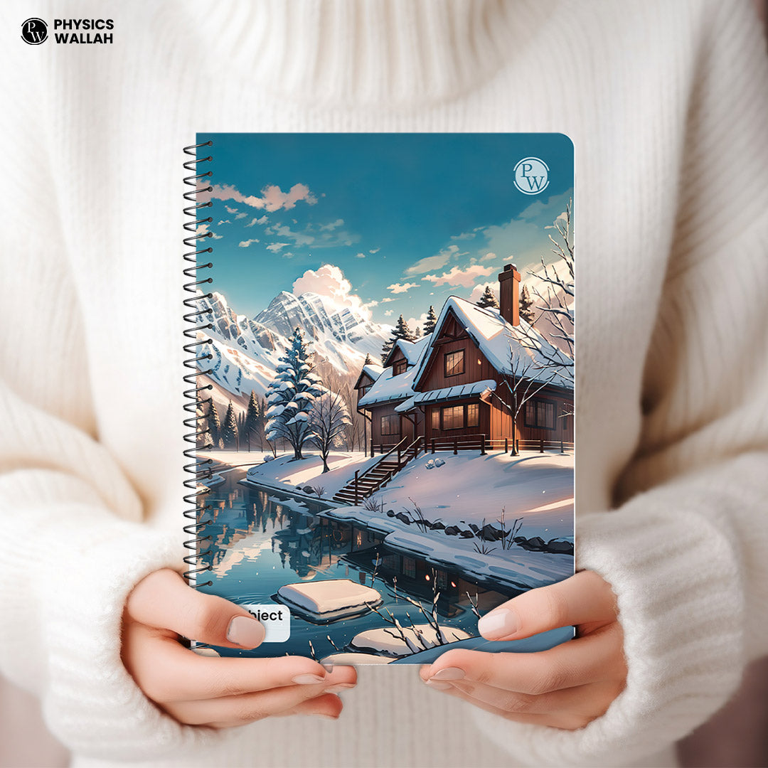 6 Subject Spiral Notebook | Set of 3 | 300 Pages | Ruled | PW Seasons