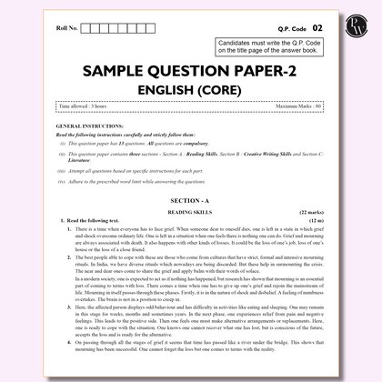CBSE class 12th Sample papers