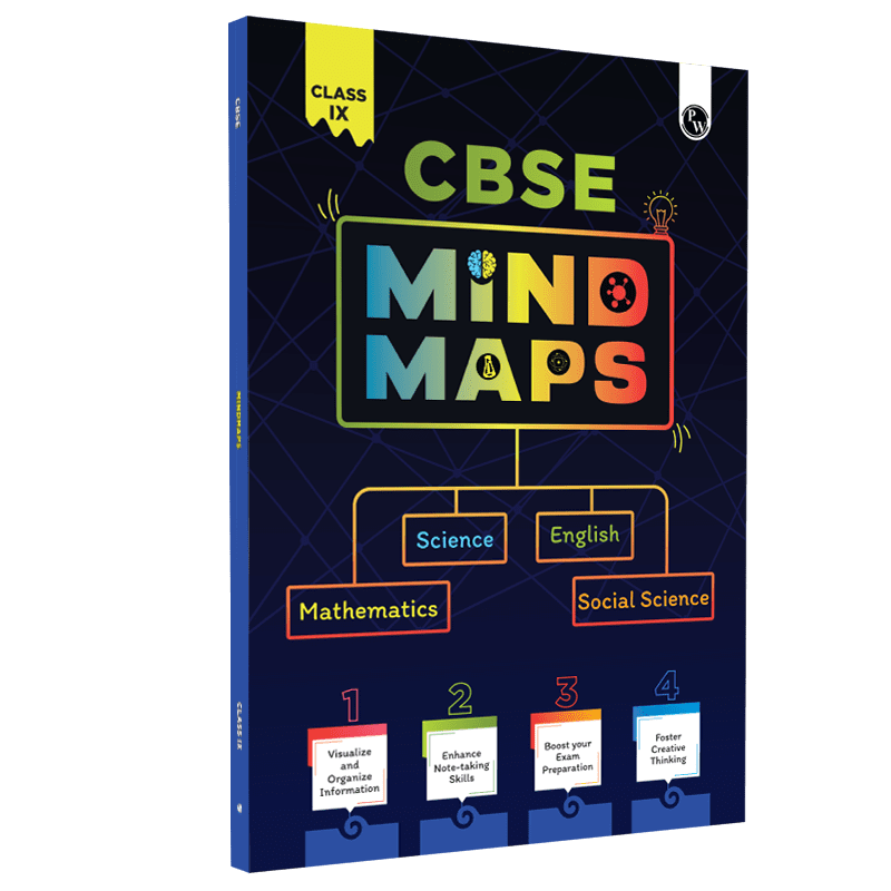 CBSE Class 9 Mind Maps Book For 2025 Board Exam l Mathematics, Physics, Chemistry, Biology, English and Social Science