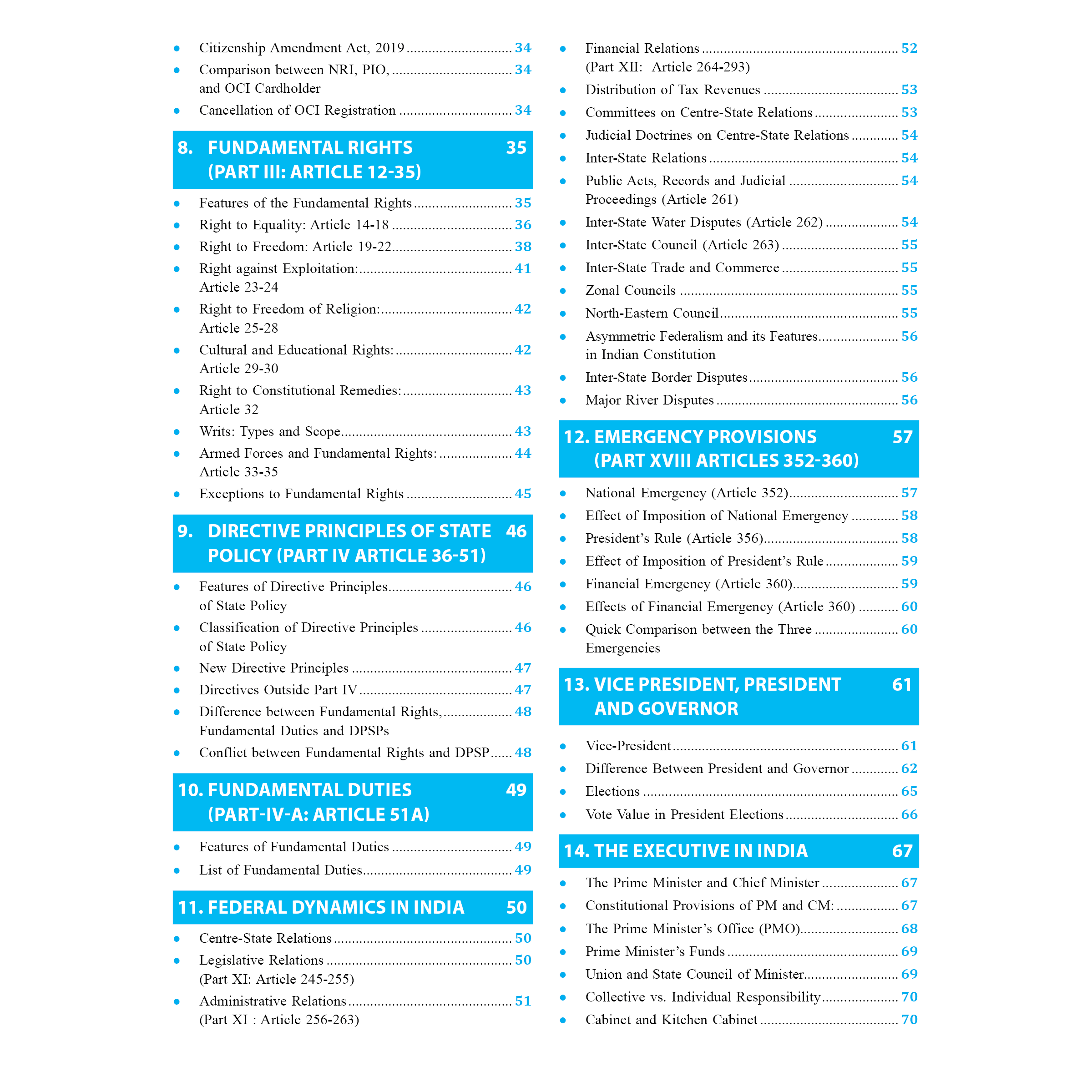 UDAAN (Prelims Wallah Static) Indian Polity For 2025 Exams