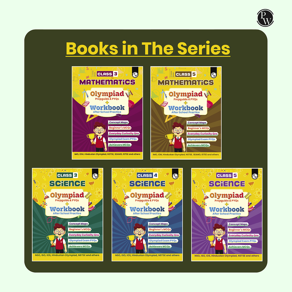 Olympiad Plus Workbook For Class 4 Mathematics Prepguide, Concept Map, PYQs and Worksheets For After School Practice | IMO, iMO, Hindustan Olympiad, NSTSE, SEAMO, ISTSE and Others