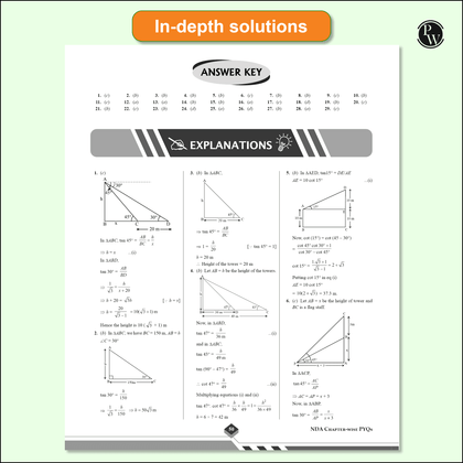 NDA Previous Years Solved Paper