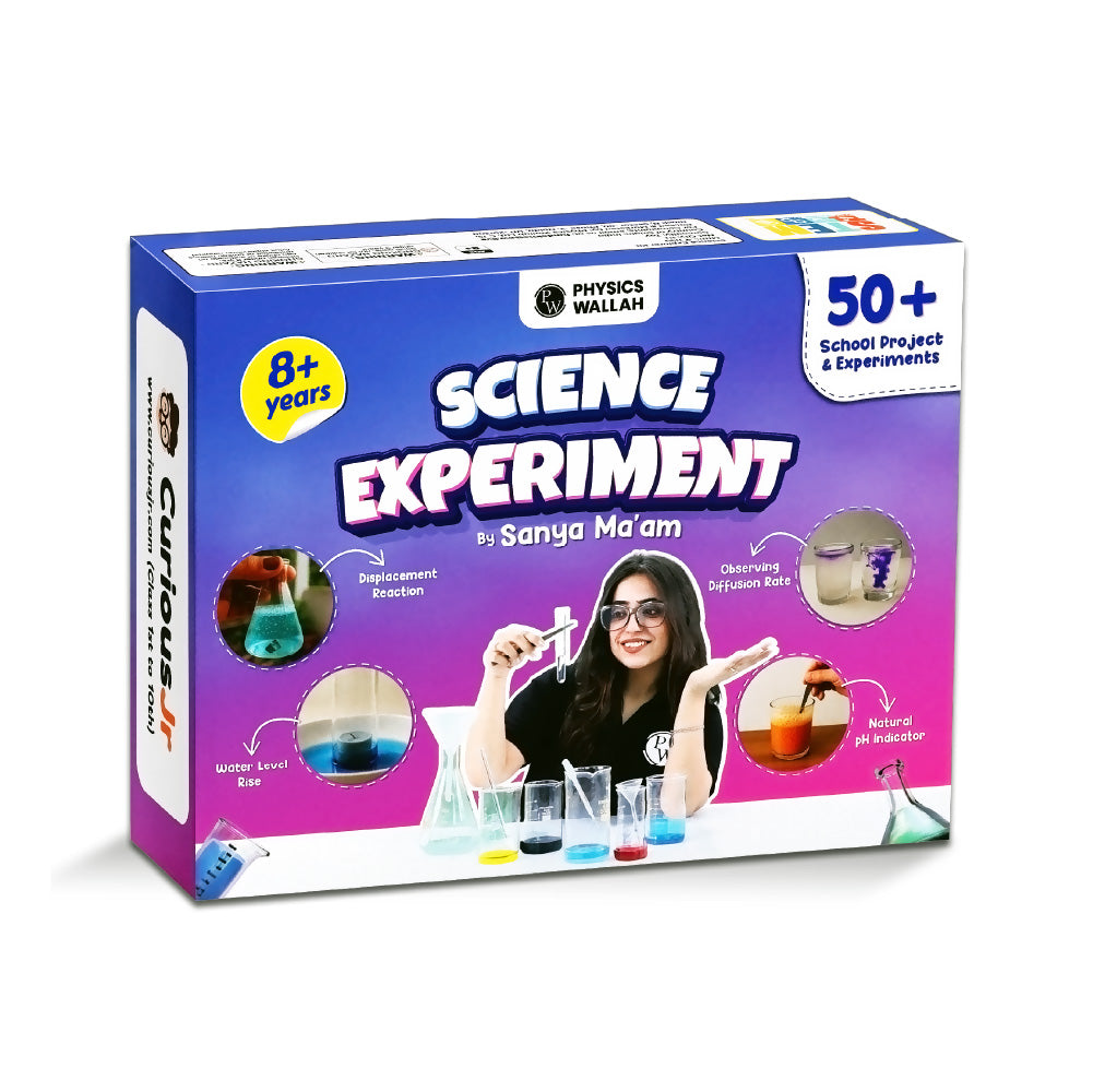 Science Kit by Sanya - CBSE Science Projects Kit with 50+ Experiments | STEM Kit
