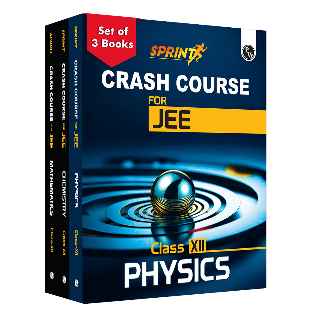 Sprint JEE Crash Course Class 12 Combo Set of 3 Books l Physics, Chemistry, Mathematics For 2025-2026 Exams l Crisp Theory and JEE Main & Advanced Levelwise Exercises