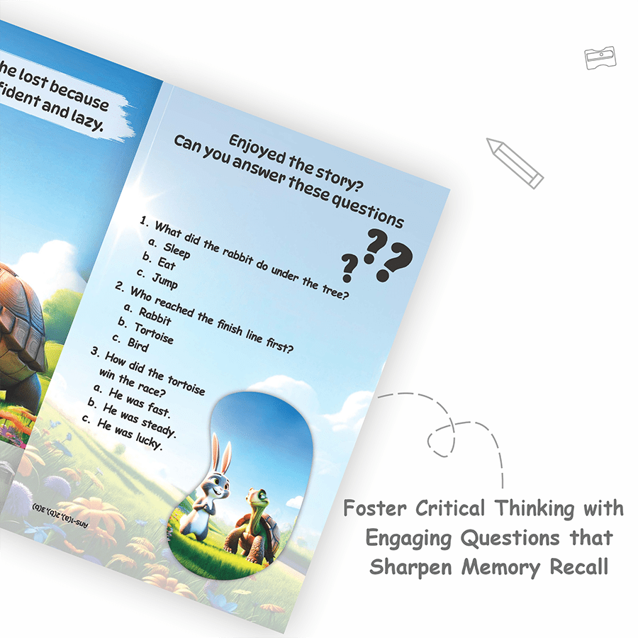 Moral Story Books and 100+ Activities Based on Moral Stories For Kids (Set of 11 Books) with 3D Animated Images | Educational Story and Activity Books For 3+ Years Old