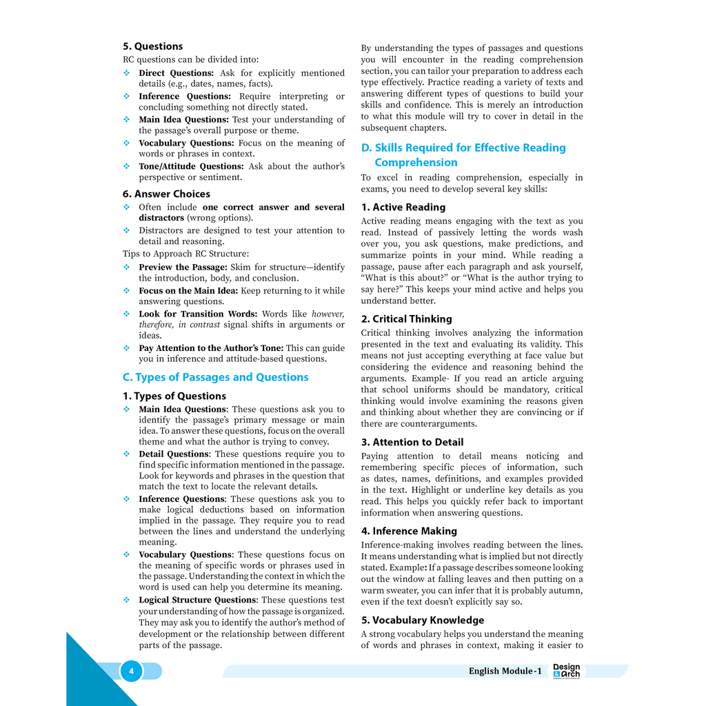 Complete English Module Set of 2 For Design & Architecture Exams 2026 Latest Edition | NIFT, NID, UCEED, NATA, JEE Mains Paper 2, JEE AAT