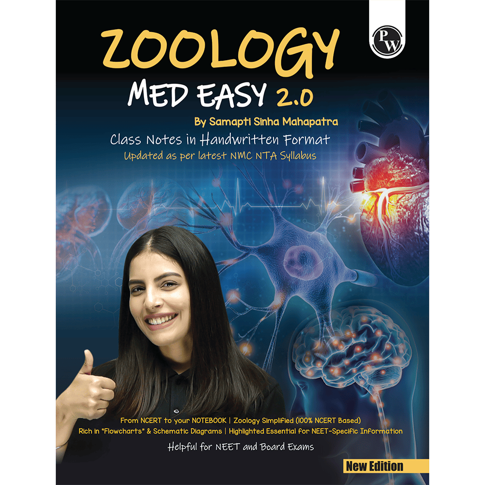 Zoology Med Easy 2.0 For NEET and Board Exams 2025-26 | Flowcharts, Schematic Diagrams l Samapti Sinha Mahapatra Handwritten Notes