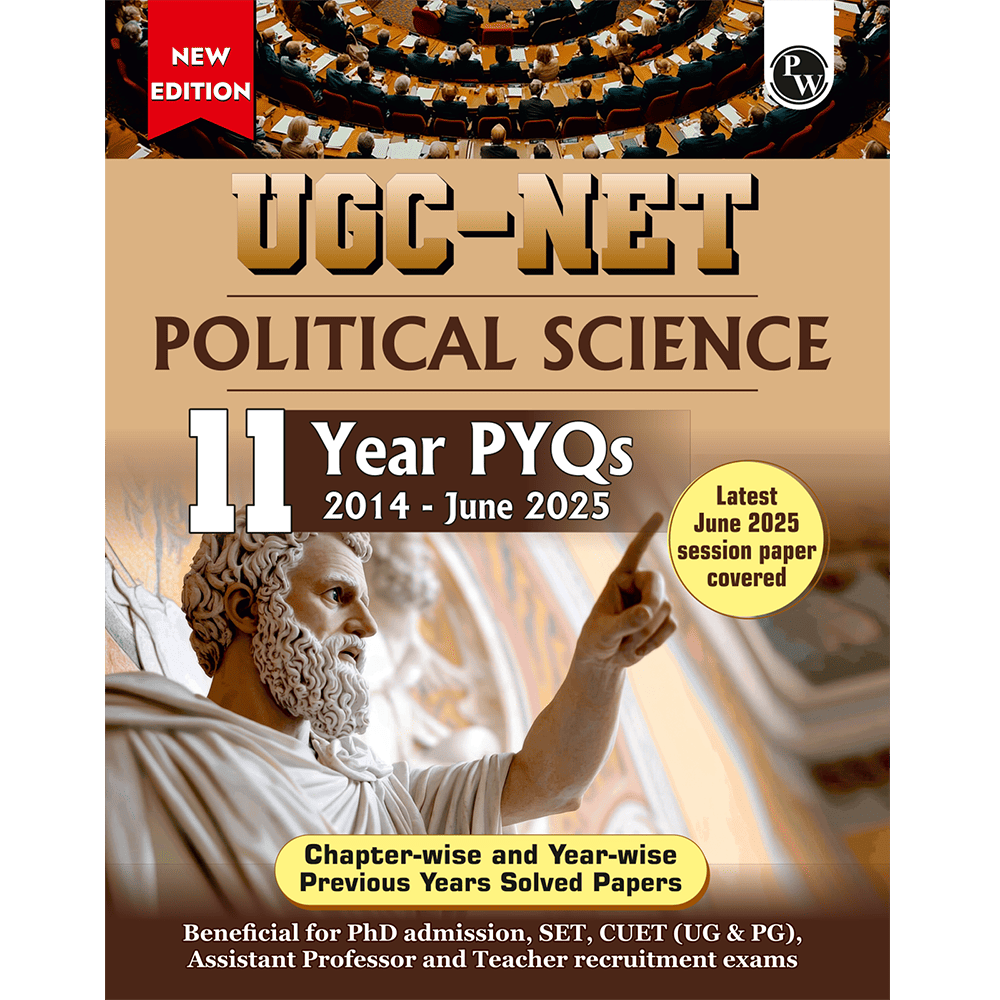 UGC-NET Political Science PYQ 11 Years (2014-2025)|Latest June 2025 Session Paper Covered|Chapterwise and Yearwise Previous Year Solved Papers For Phd Entrance, SET, GATE, CUET UG & PG