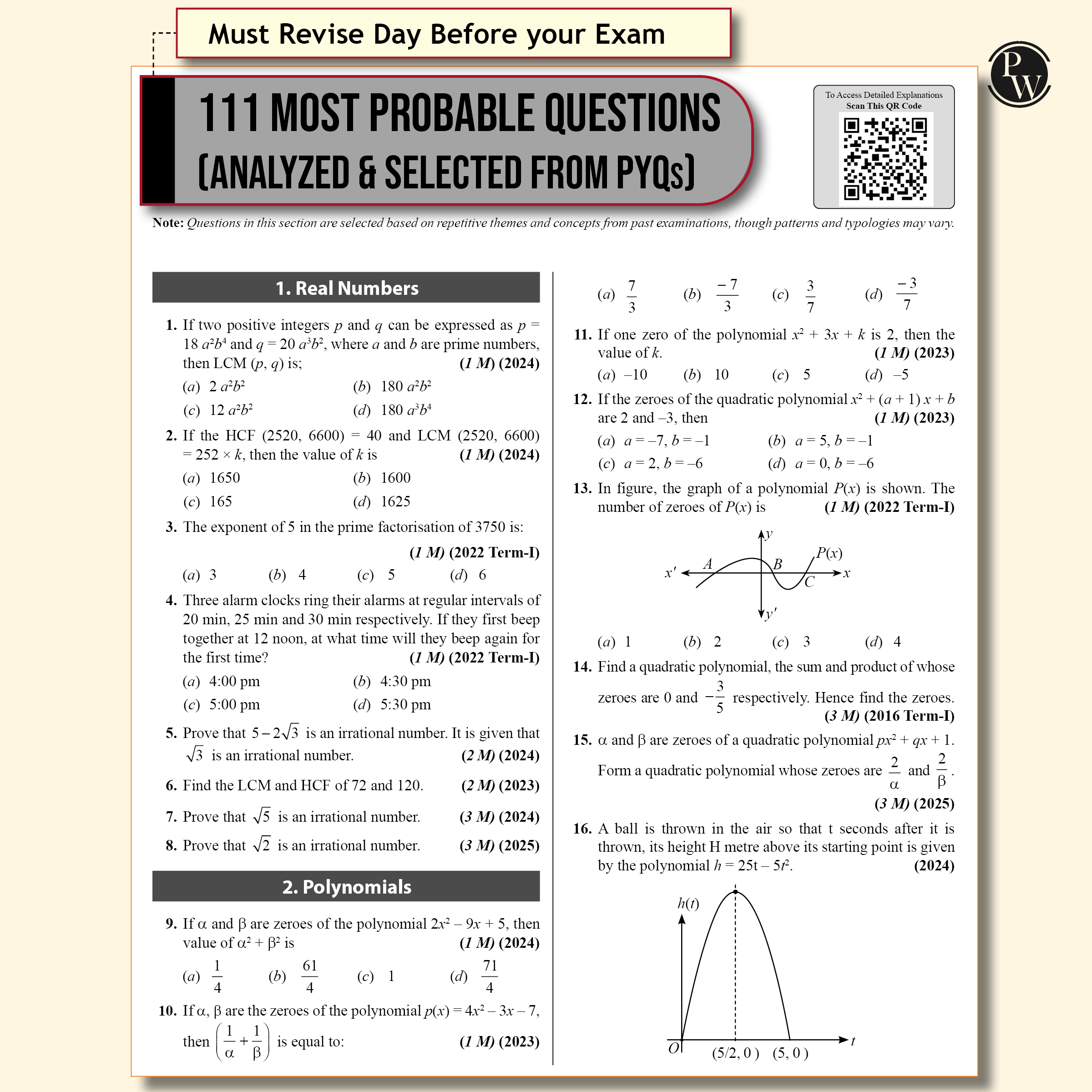 PW CBSE Class 10 Sample Papers Combo of 3 Books - Science, Maths & English for 2026 Exams ( As Per Latest SQP Dated 30 July 2025)