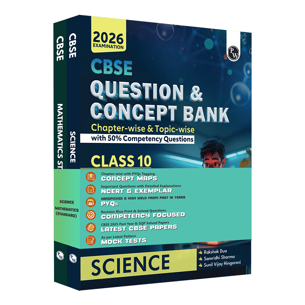 CBSE Question & Concept Bank (QCB) Class 10 Science and Mathematics (Standard) Combo Set of 2 Books Chapterwise & Topicwise Solved Questions For 2026 Exams