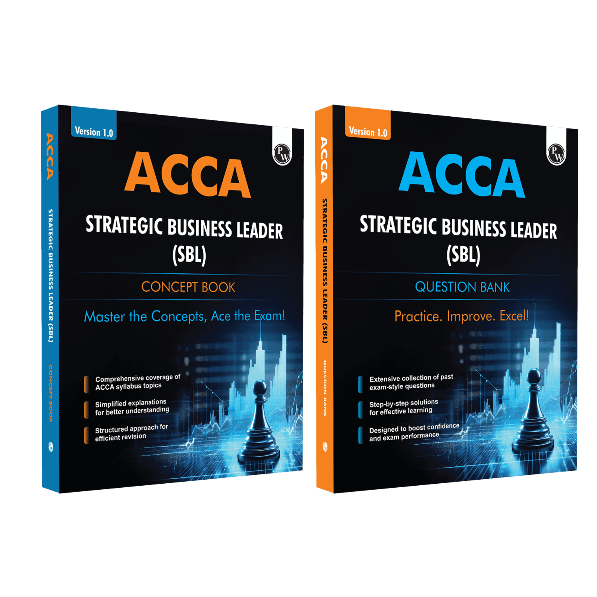 ACCA Strategic Business Leader (SBL) Concept Book + Question Bank Combo Set of 2 Books