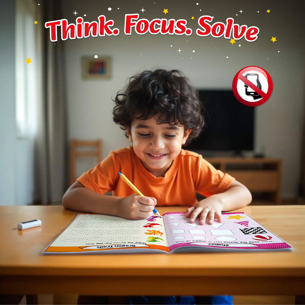 Kids First Patterns Activity Book l Practice Patterns with Fun Activities for Children Ages 1, 2, 3, 4, 5 Years