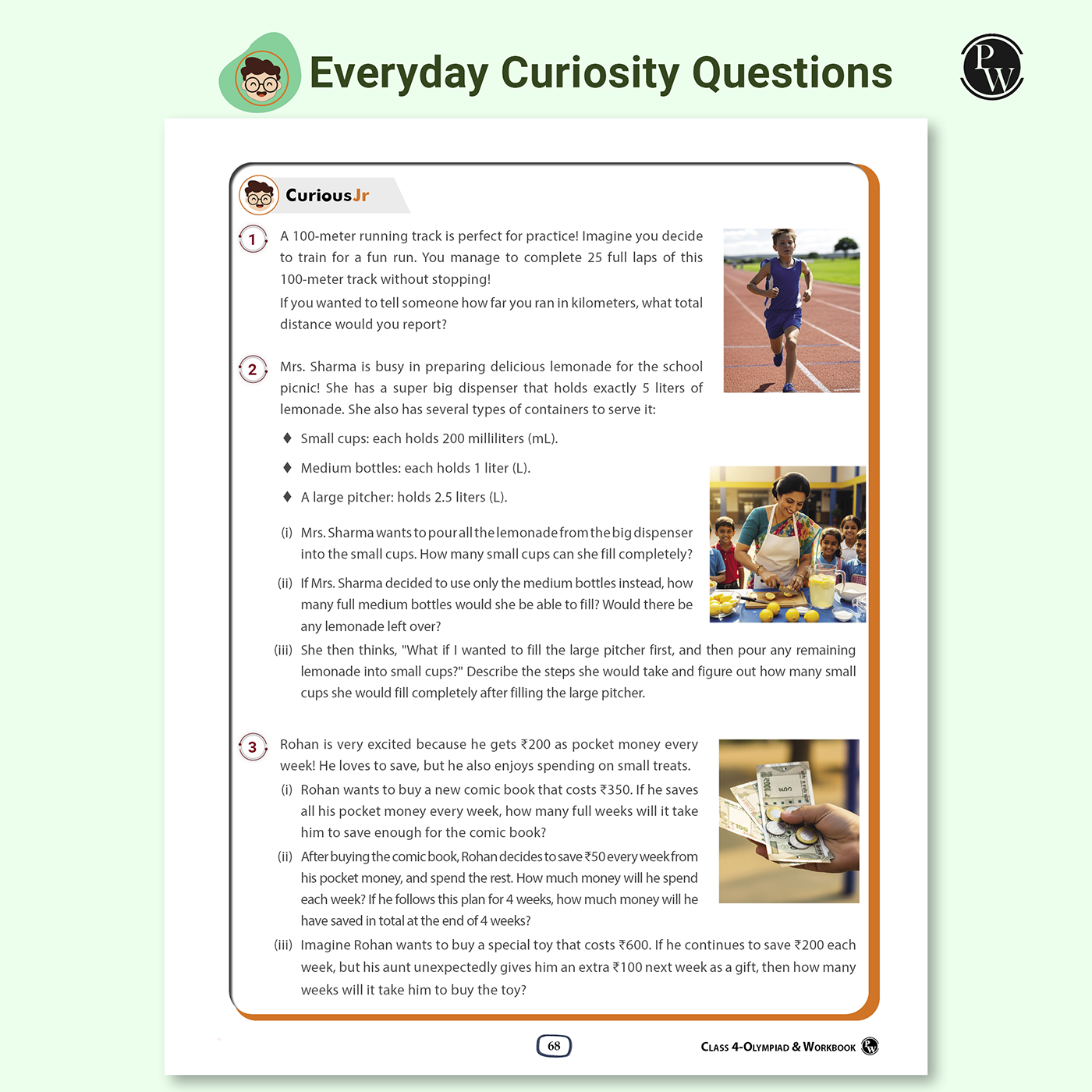 Olympiad Plus Workbook For Class 4 Mathematics Prepguide, Concept Map, PYQs and Worksheets For After School Practice | IMO, iMO, Hindustan Olympiad, NSTSE, SEAMO, ISTSE and Others