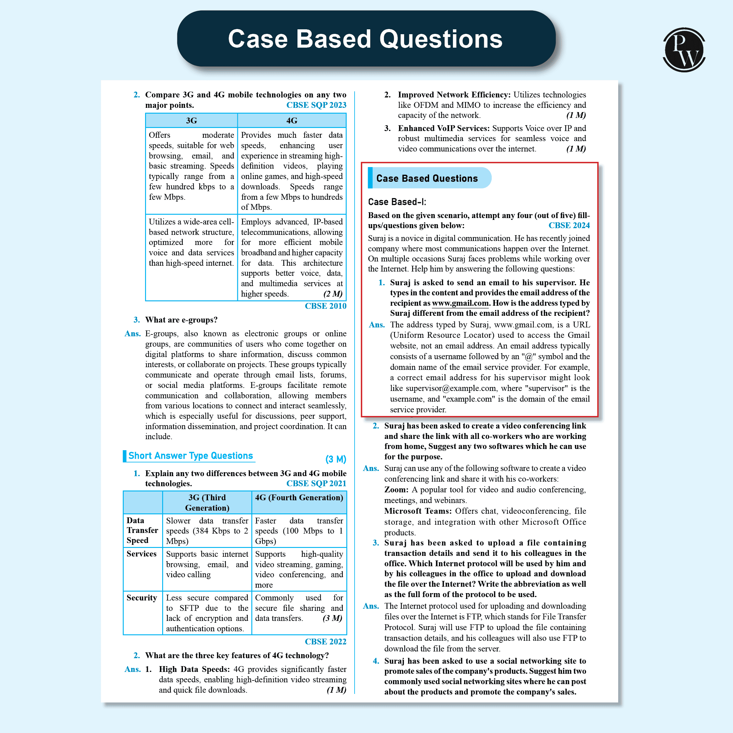 CBSE Question & Concept Bank (QCB) Class 10 Computer Application Chapter-wise and Topic-wise Solved Questions For 2026 Exams with Competency Based Question