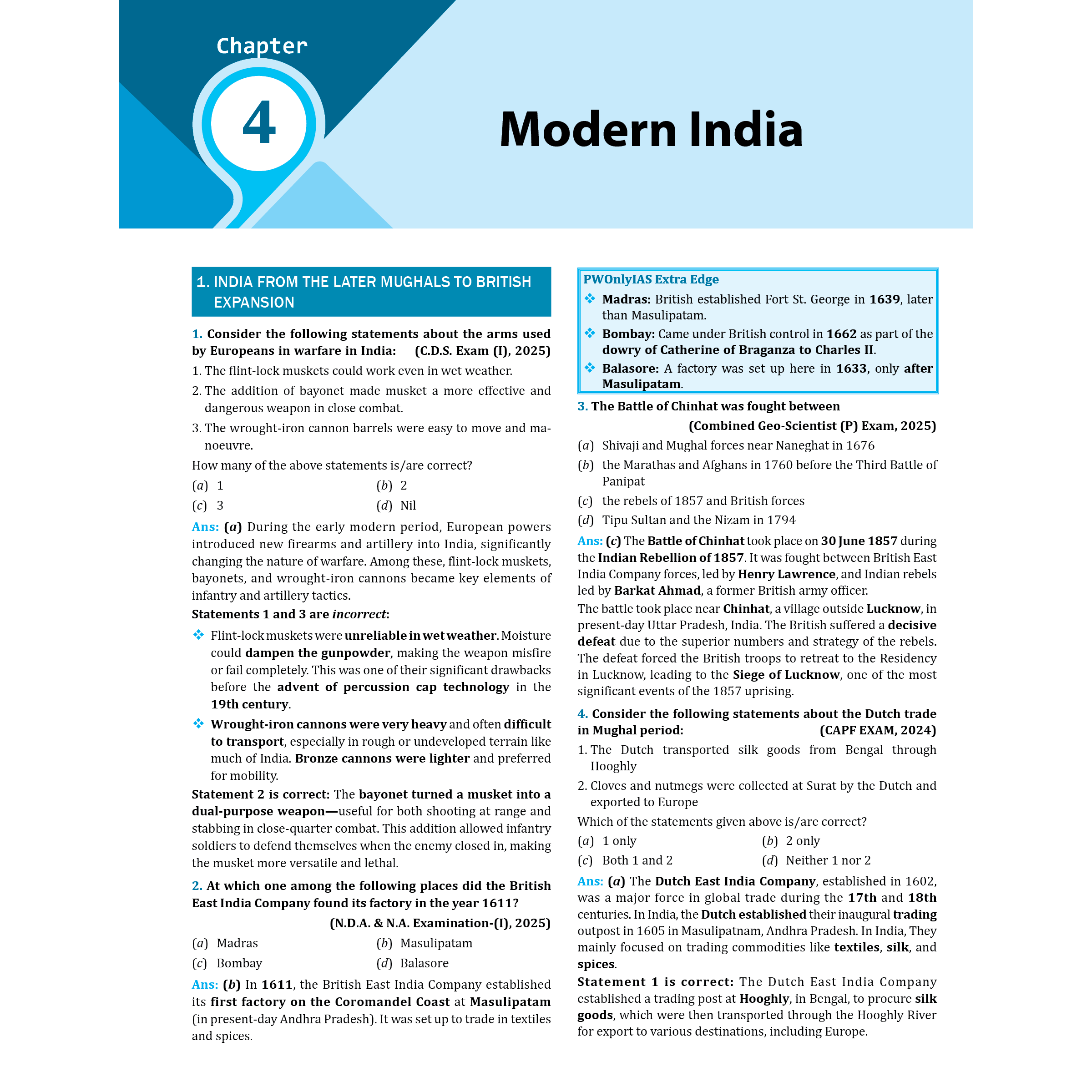 ONLYIAS UPSC PYQ+ General Studies Beyond UPSC CSE For NDA, CAPF, CDS, EPFO, IES, Geoscientist