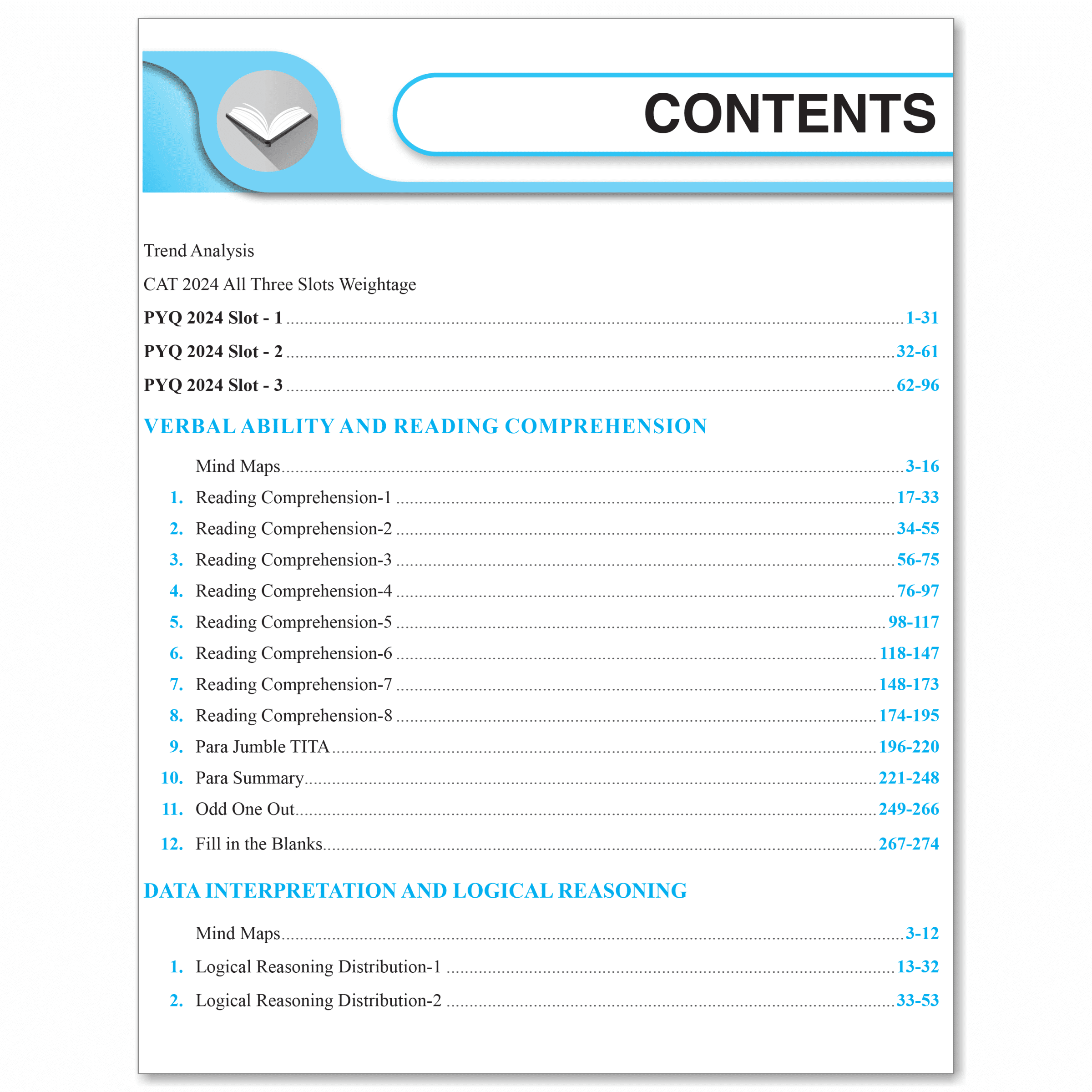 CAT 8 Years Chapterwise & Topicwise Previous Years Solved Questions (2024-2017) and 5 Mock Papers (CBT Mode) with Details Explanations
