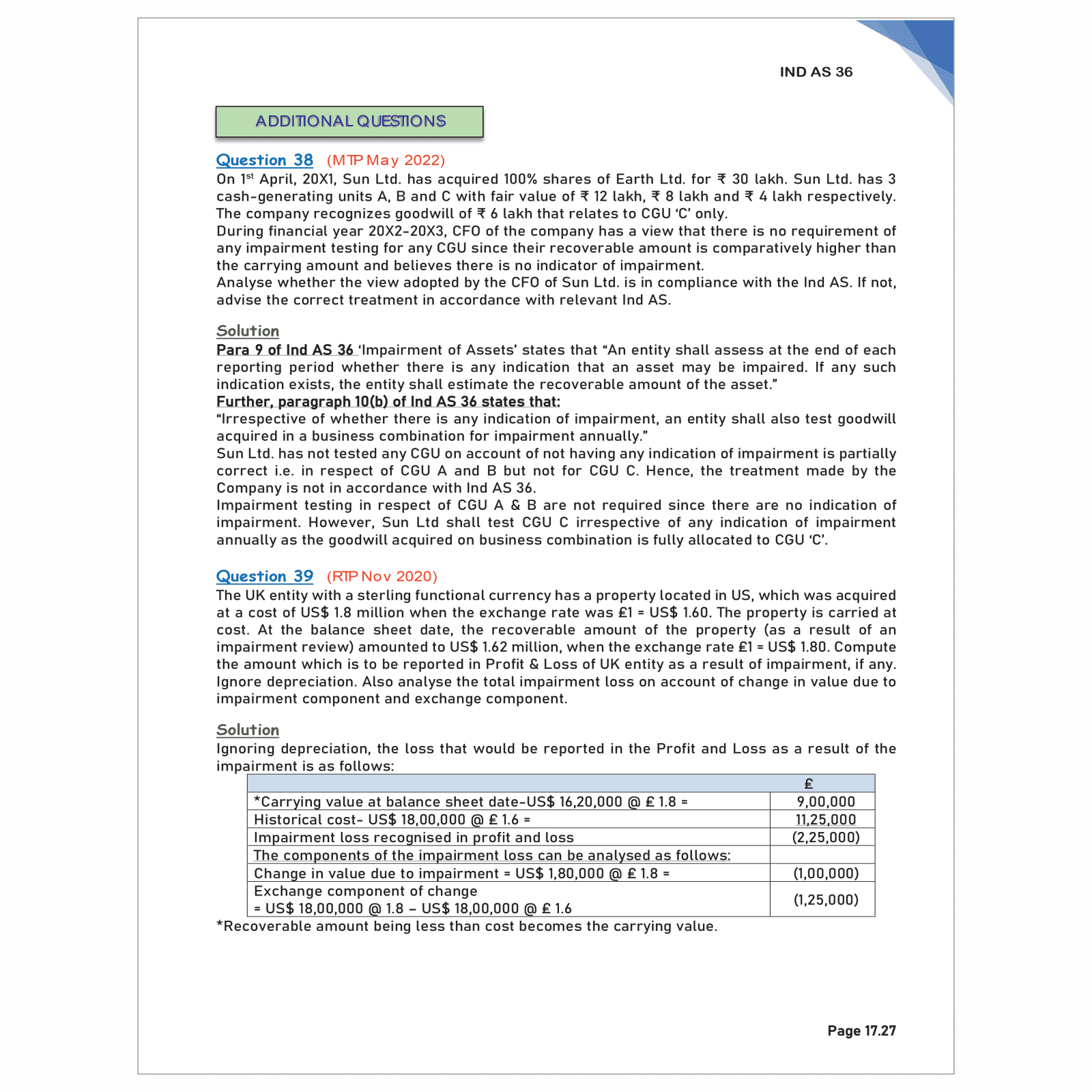 CA Final-Financial Reporting -Question Bank (Volume-1) by  CA Nitin Goel new edition
