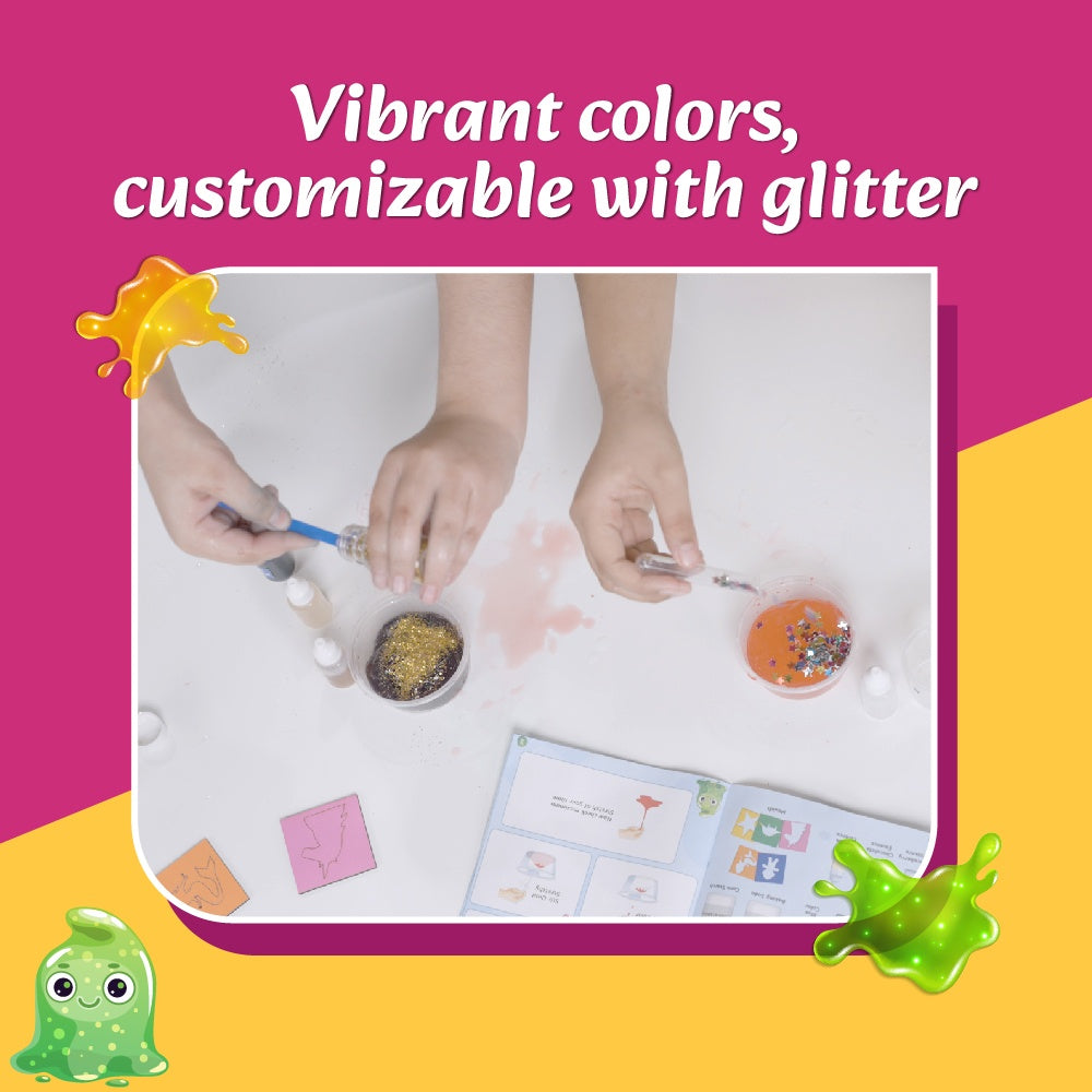 Science kit 2-in-1 Gift Set Junior Science Kit & Slime Kit for 4 to 15 Years Old Growing Kids