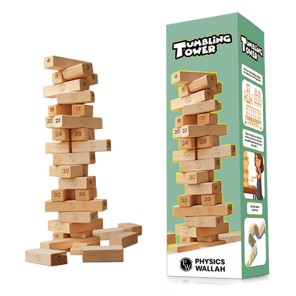 Tumbling tower & space bingo