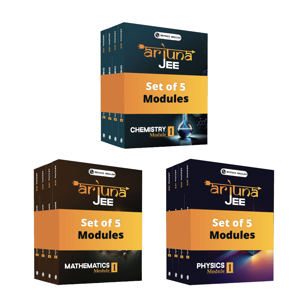 Arjuna For JEE Main & Advanced Class 11 Physics, Chemistry and Mathematics Modules with Solutions Combo Set of 15 Books (2025 Edition).