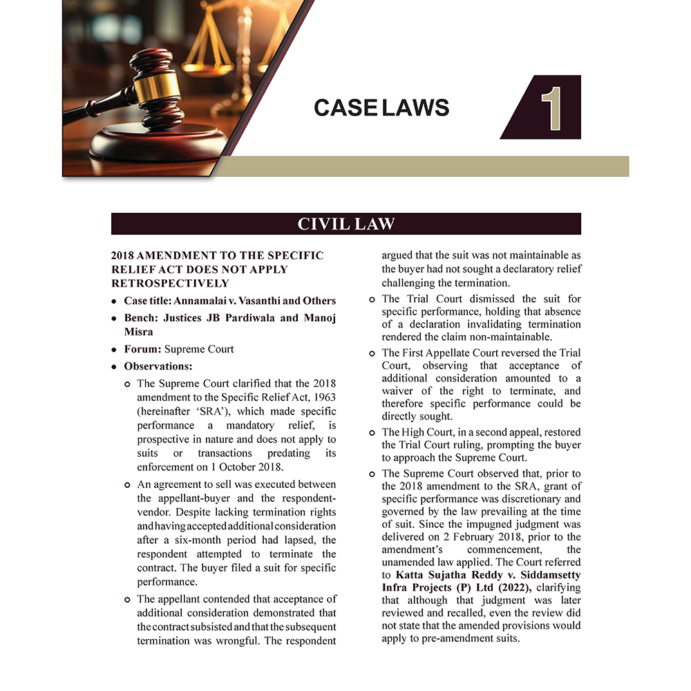 Judiciary Legal Magazine November 2025