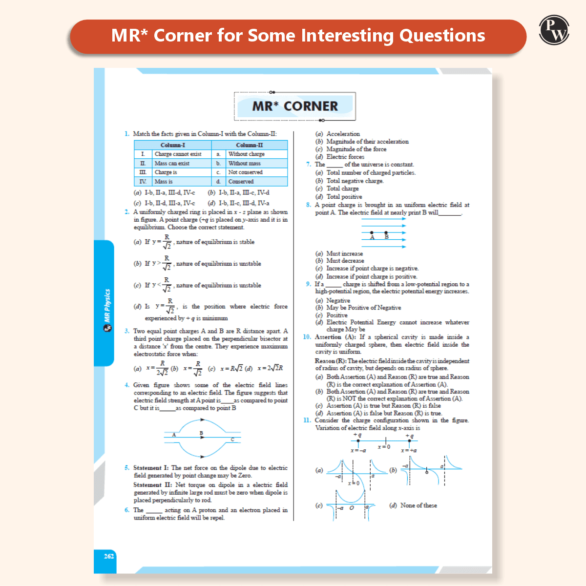 MR Physics Questions Solving Med Easy | Chapterwise and Topicwise 6000+ Practice Questions with Answer Keys | Complete Class 11 & 12 Syllabus For NEET and JEE