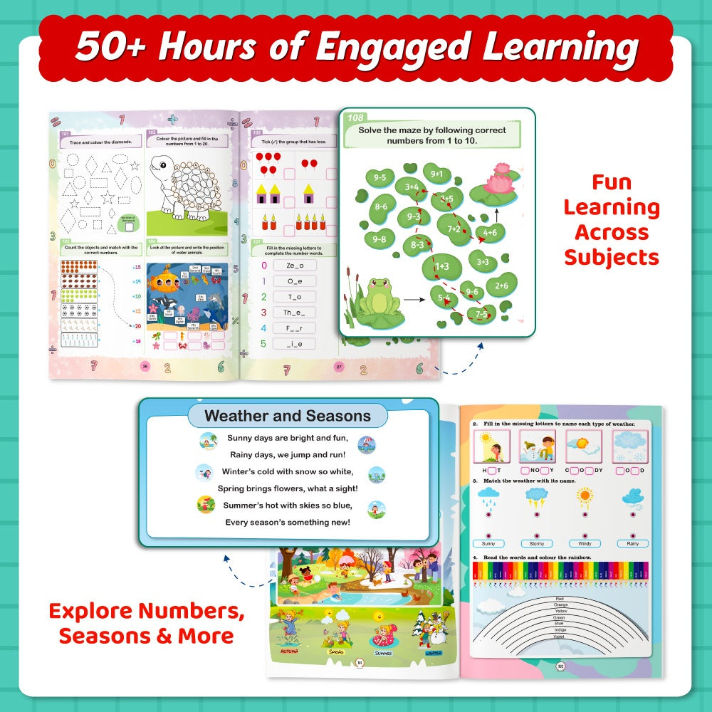 555 Science Activity Book For Kids - Brain Games For 5+ Years Old Kids | Free 500+ Printable Worksheets, Science Workbook, Puzzles, Colorful Games, Riddles, Word Problems, Facts, Nature, Animals