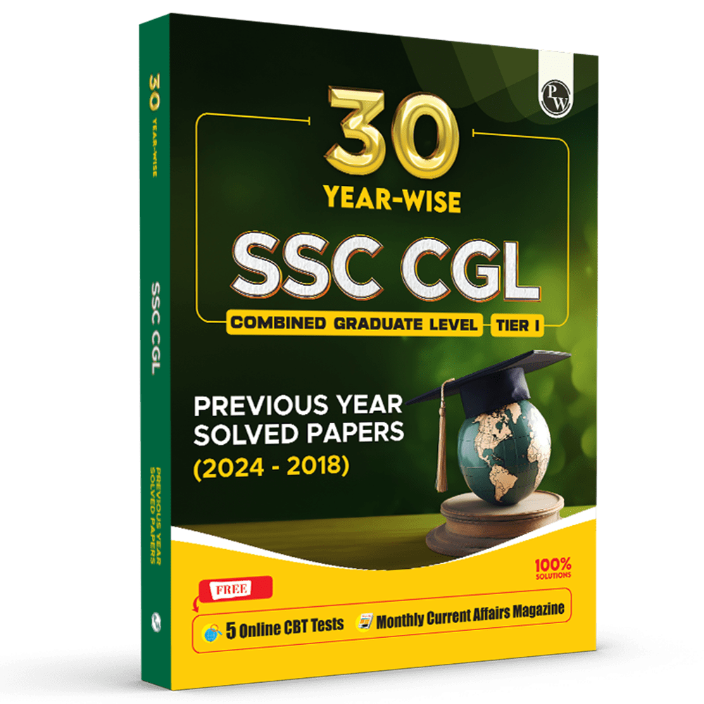 30 SSC CGL Tier I | Combined Graduate Level | Year-Wise SSC CGL Previous Year Paper (2024 - 2018) with 5 Online Practice Sets For Exam 2025 | English Edition