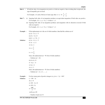Olympiad Wallah IOQM Mastering Olympiads Mathematics Comprehensive Guide For 2025 Exams | Logical & Analytical Problem Sets | Olympiad Level Challenges Ideal For IOQM, RMO, INMO