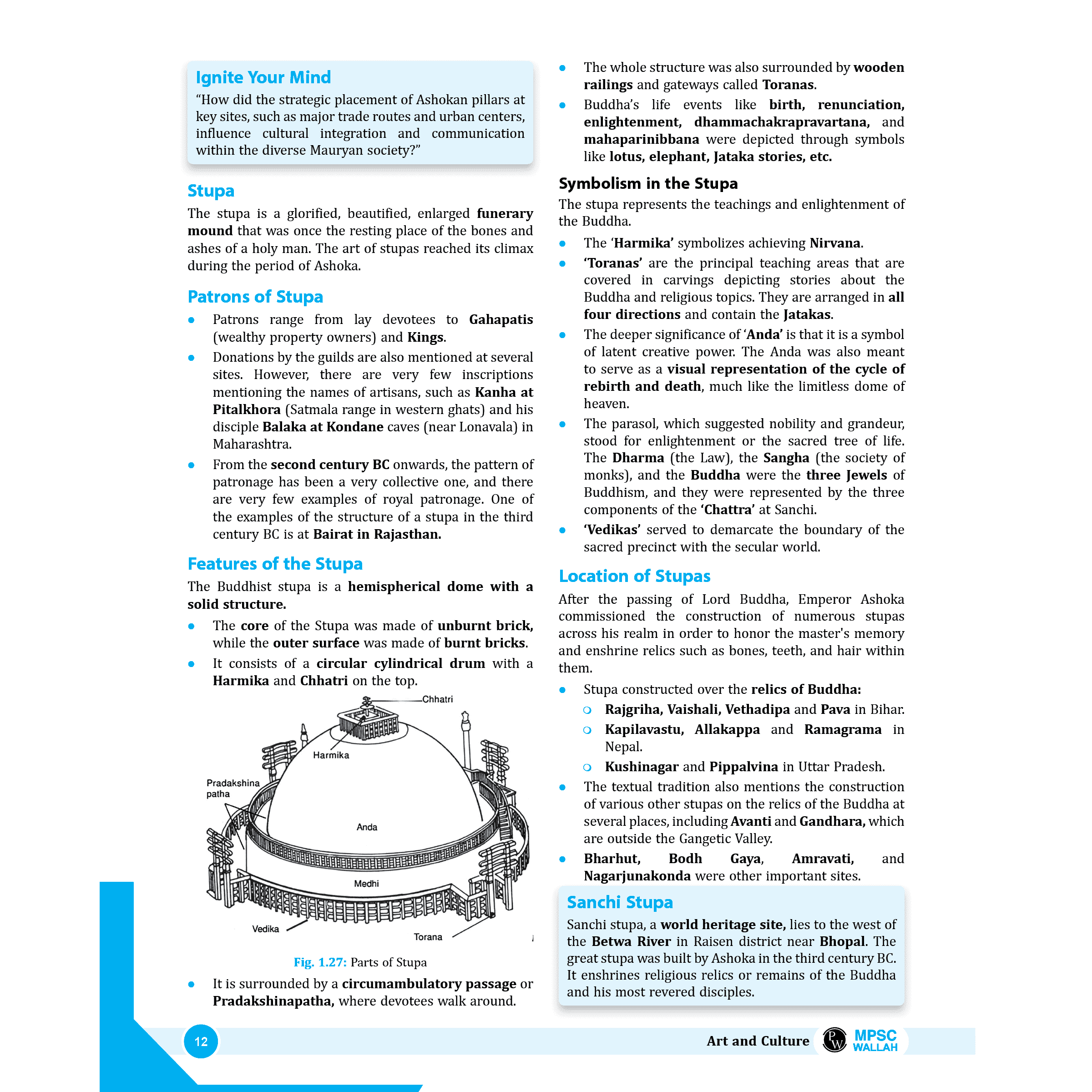 PWONLYIAS MPSC Wallah Combo Set of  22 Books For MPSC Rajyaseva Exam 2025 English Edition