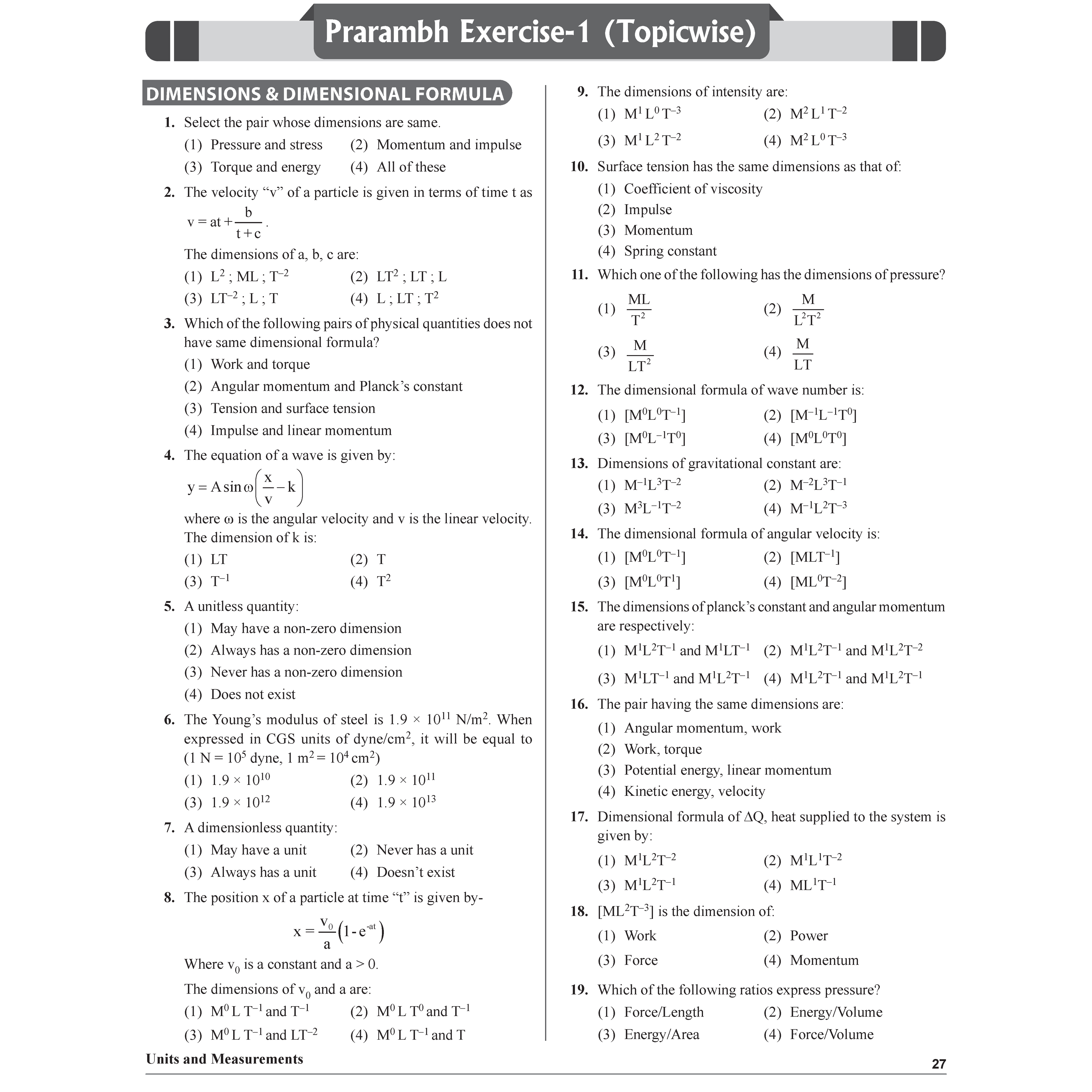 MR Physics Questions Solving Med Easy and Yakeen For NEET Droppers Physics Modules with Solutions Combo Set of 9 Books l Chapterwise and Topicwise 6000+ Practice Questions