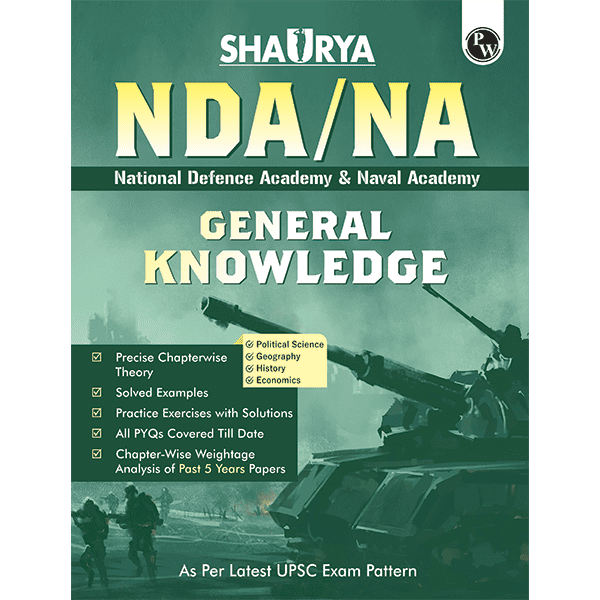 Shaurya NDA/NA General Ability General Knowledge Book | National Defence Academy & Naval Academy Entrance Examination