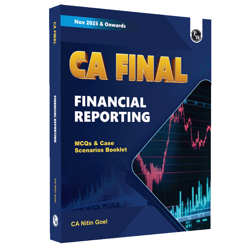 CA Final-Financial Reporting -MCQs & Case Scenarios Booklet by  CA Nitin Goel new edition