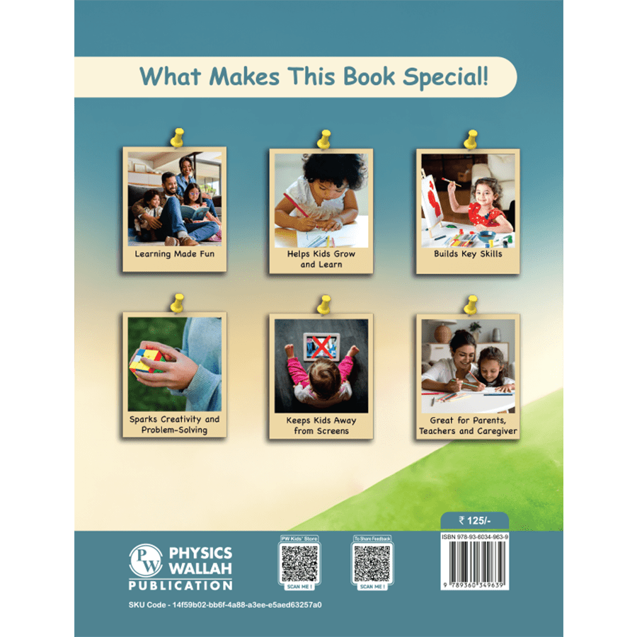 Activities Book For Kids Aged 3+ Years Old | 200+ Adventure Activities | Puzzles, Mind Games, Maze and Challenges Filled Activity Book For Growing Kids & Screen-Free Fun