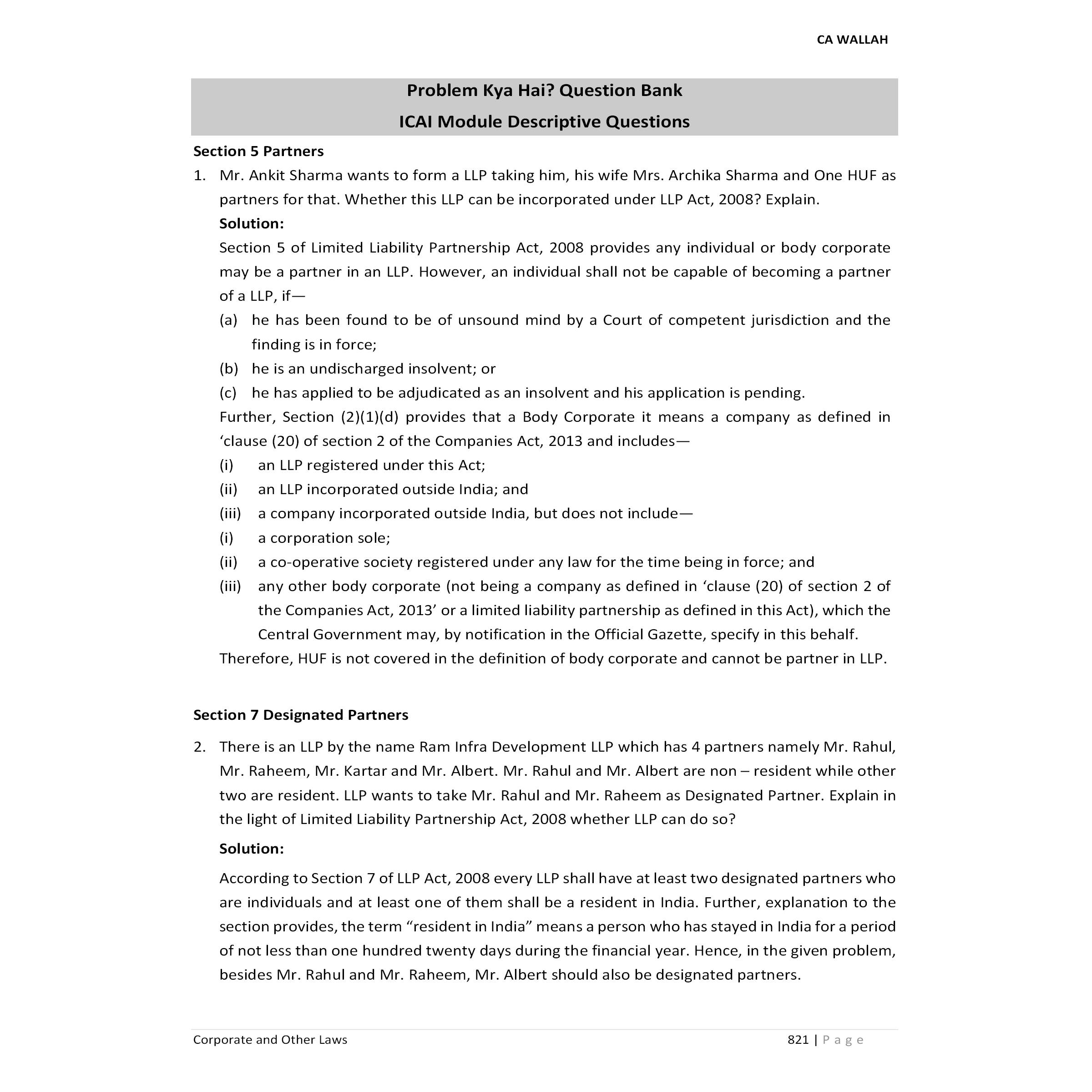 CA Intermediate Group 1 Corporate and Other Laws By CA Chaitanya Jain | Covering Theory, Exercise and Previous Years Questions & Solutions | Latest Syllabus For May 2026 Exams